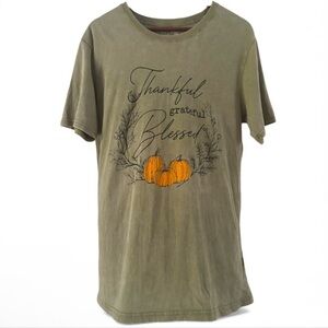 Thankful, Grateful and Blessed Graphic Tee